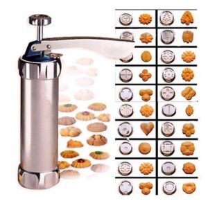 Premium Stainless Steel Cookie Press for Effortless Baking