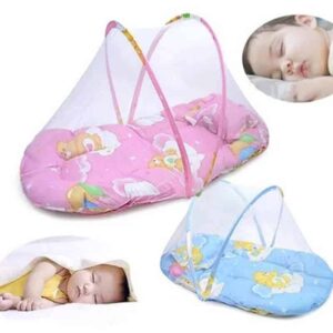 New Born Foldable Mosquito Net - Safe Sleep for Your Baby