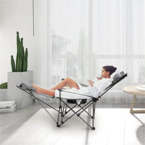 Ultimate Comfort: Adjustable Reclining Lounge Chair for Outdoor Relaxation