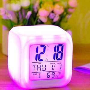 Color Change Digital Alarm Clock - Wake Up in Style and Comfort