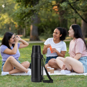 Stay Hydrated with Our 2L Stainless Steel Coffee Thermos