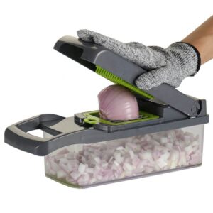 Effortless Meal Prep with Multi-functional Vegetable Chopper