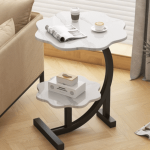 Elegant Wooden Bedside & Sofa Side Table for Modern Living