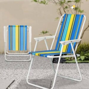 Lightweight Folding Aluminium Beach Chair for Ultimate Comfort