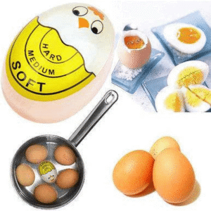 Perfectly Cooked Eggs Every Time with Colour-Changing Timer