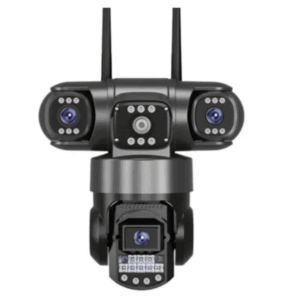 Secure Your Home with 3-Lens Wireless CCTV Camera