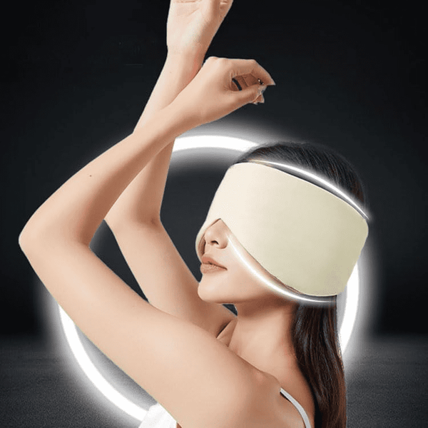Ultimate Comfort: Cool Blackout Sleeping Eye Mask for Restful Sleep