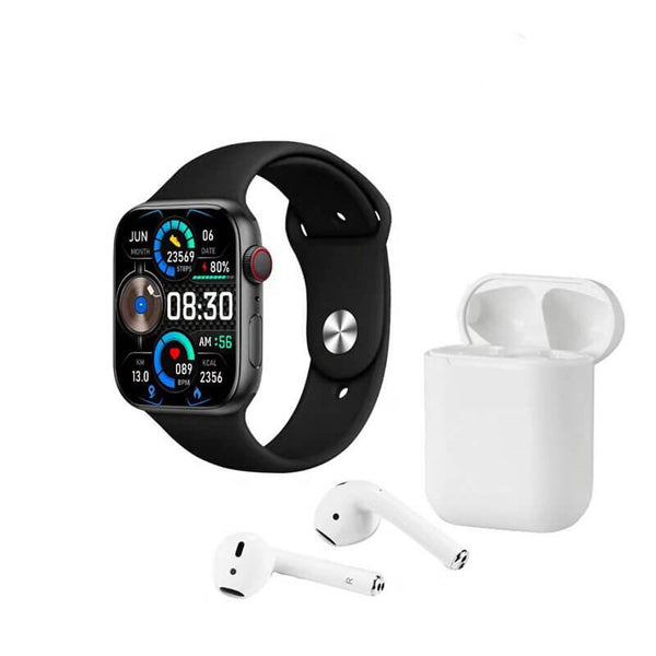 W8 Ultra Combo Smart Watch + TWS - Ultimate Fitness & Connectivity