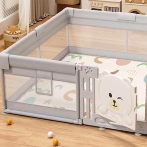 Safe Playpen for Kids - Versatile Space for Learning & Fun