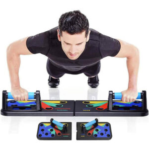 9 in 1 Multifunctional Foldable Push Up Board for Full-Body Workouts