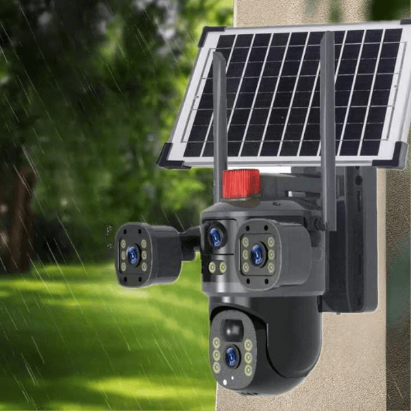 Secure Your Home with 4K WiFi Solar CCTV Camera