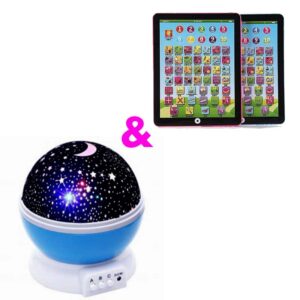 Rotating Projection Lamp for Learning Fun in Small Spaces