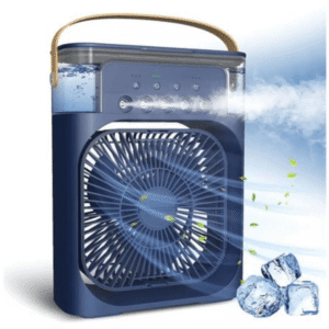 Compact 7 Colours LED Portable Air Cooler - Beat the Heat Stylishly