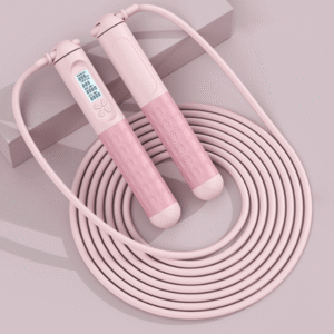 Elevate Your Cardio with the Adjustable Electronic Counting Jump Rope