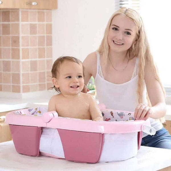 Space-Saving Baby Bath Tub for Easy Bath Time