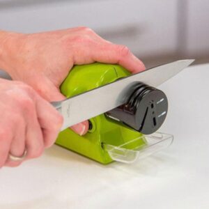 Effortless Cordless Knife Sharpening for Every Kitchen