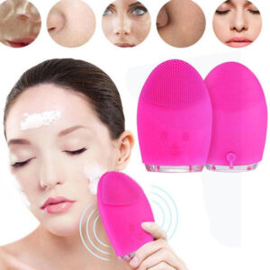 Electric Silicone Facial Cleanser for Deep Cleansing and Rejuvenation