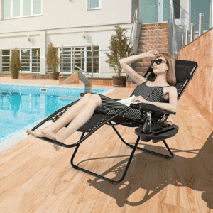 Deluxe Folding Lounger Chair - Comfort Anywhere You Go