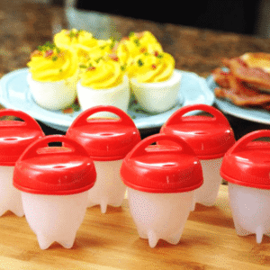 Effortless Hard-Boiled Eggs with Silicone Egg Boil Pods