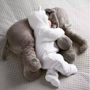 Soft Elephant Pillow for Cozy Cuddles and Playtime Fun