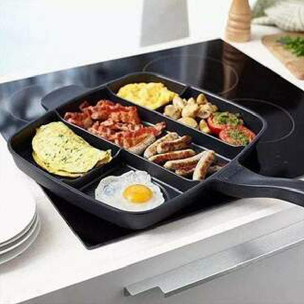 5 in 1 Magic Non-Stick Frying Pan - Your Ultimate Cooking Companion