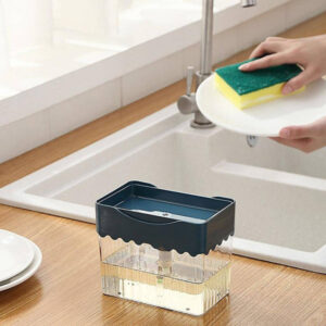 Upgrade Your Dishwashing with the 2-in-1 Soap Dispenser