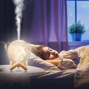 3D Moon Lamp Humidifier - Enhance Comfort & Style in Your Home