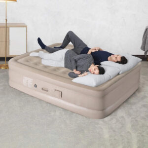 Comfortable Inflatable Double Air Bed Mattress for Easy Sleepovers