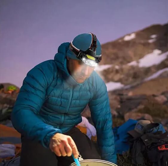High-Power USB Charging Waterproof Headlight for Outdoor Safety