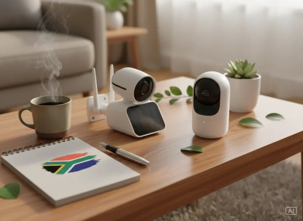 Solar camera vs battery camera comparison South Africa buying guide
