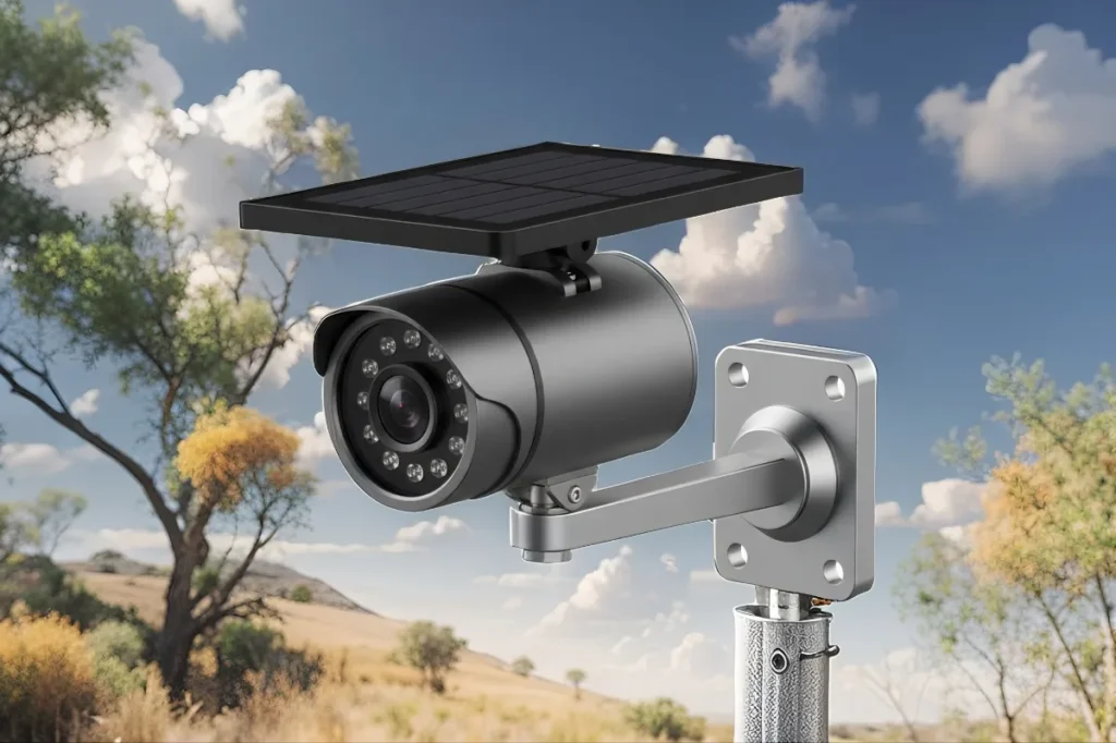 Solar security camera battery performance in different South African weather conditions